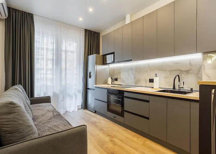 Apartament 1br Panoramic Rooftop & Sea View