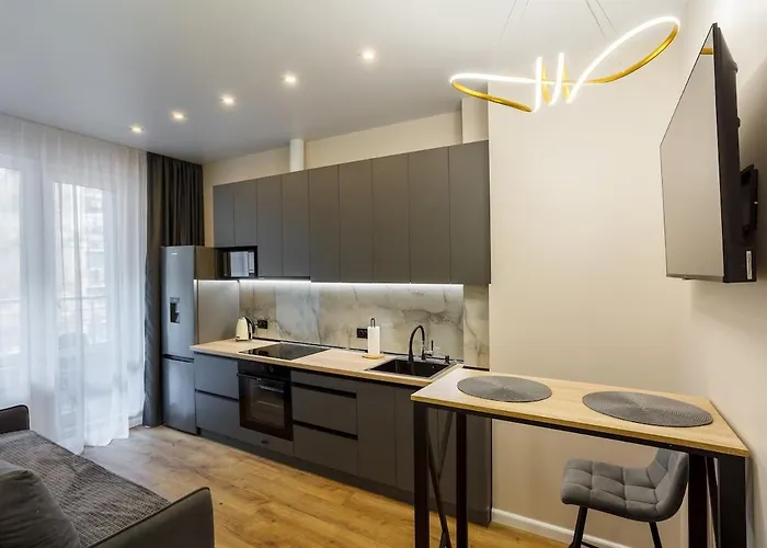 1br Panoramic Rooftop & Sea View Apartament Odessa