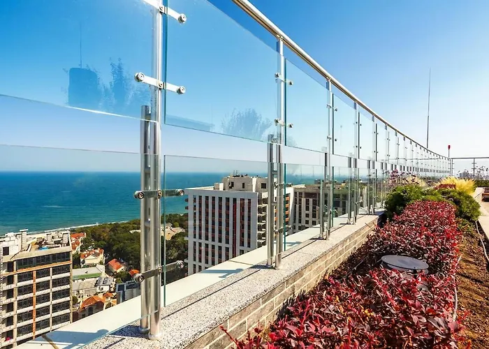 1br Panoramic Rooftop & Sea View Apartament