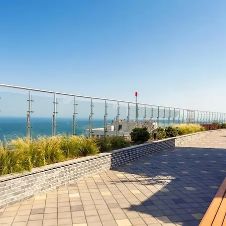 شقة 1br Panoramic Rooftop & Sea View