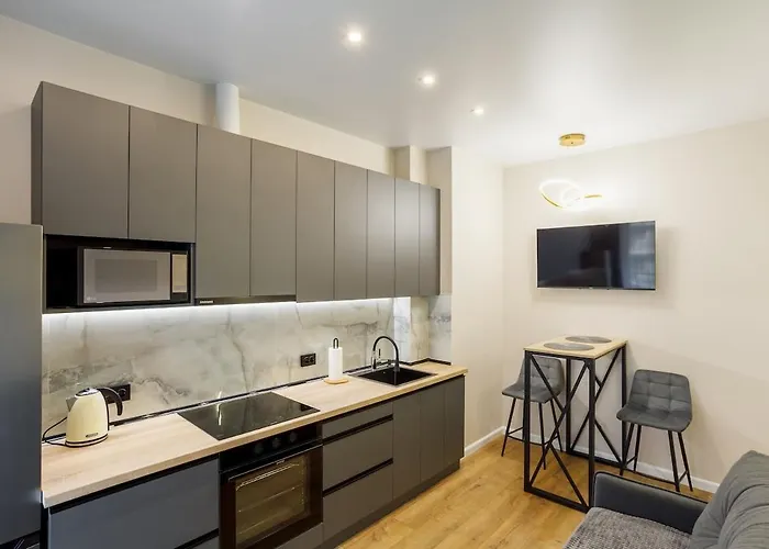 Apartment 1br Panoramic Rooftop & Sea View *